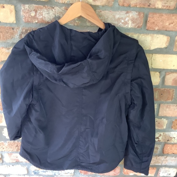 RRL Ralph Ralph Lauren Jacket black Hooded Zip removable sleeves XS - Picture 3 of 14